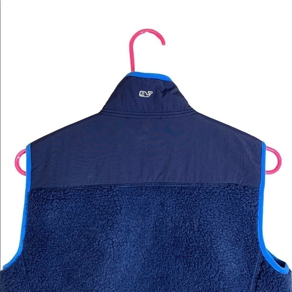Vineyard Vines Boy’s Sherpa Fleece Lined Vest Large - Picture 7 of 12